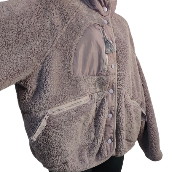 Aeropostale Women's Purple Fleece Jacket Size M - Picture 8 of 10